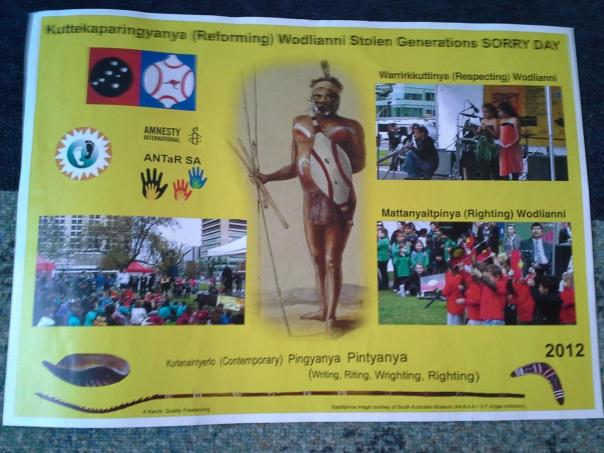 Sorry Day Poster 2012