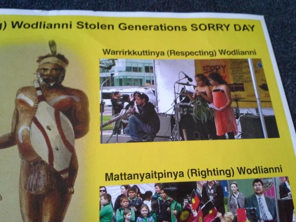 Sorry Day Poster 2012 detail