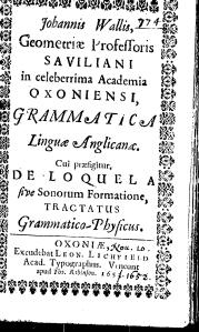 Wallis Grammar