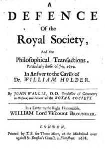 Wallis Pamphlet