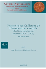 Book Cover: Priscien lu par Guillaume de Champeaux et son école