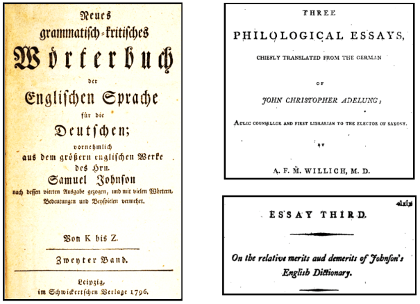 Adelung frontispieces